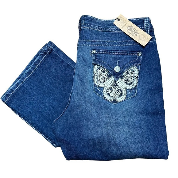 Vintage America Women's Plus Size Boot Jean.  Sz: 14 - Picture 1 of 16